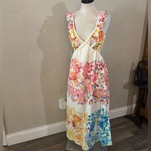 Floral Maxi Dress from Amazon Sz Small